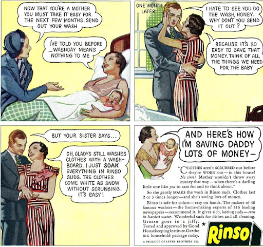 Rinso Suds Advert